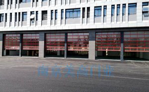 南京消防队安装的透明消防提升门缩略图