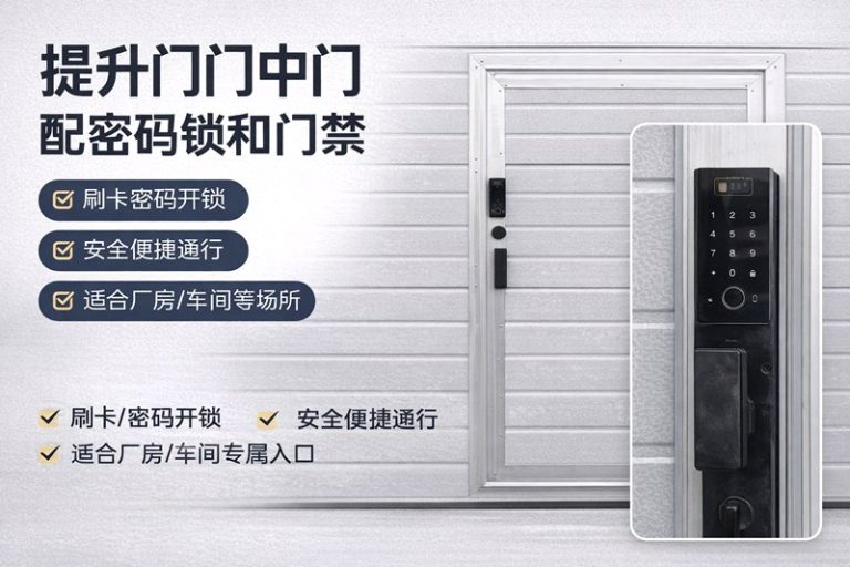 可以配门禁或者密码锁的提升门缩略图
