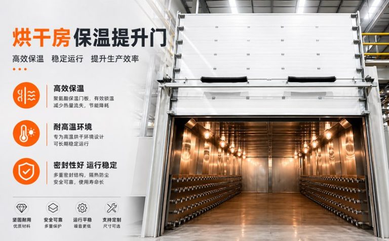烘干房保温提升门怎么选？美高门业为工业烘干车间提供保温门解决方案缩略图
